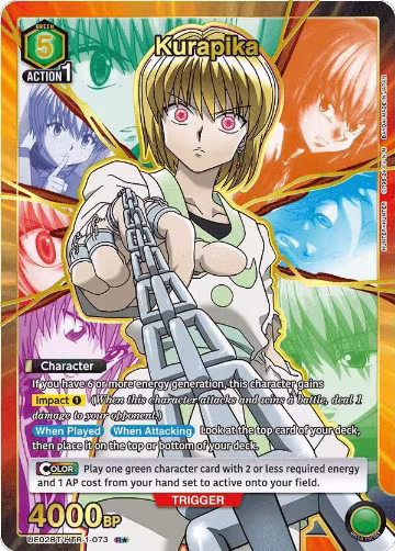 Kurapika (073) (R*) (UE02BT/HTR-1-073), HUNTER X HUNTER — Union Arena card price