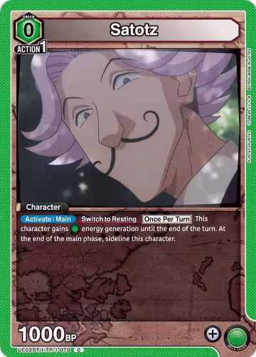 Satotz (UE02BT/HTR-1-079), HUNTER X HUNTER — Union Arena card price