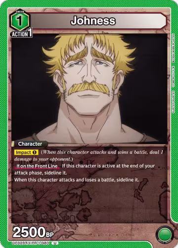 Johness (UE02BT/HTR-1-080), HUNTER X HUNTER — Union Arena card price