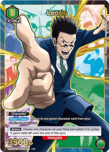 Leorio (091) (R*) (UE02BT/HTR-1-091), HUNTER X HUNTER — Union Arena card price