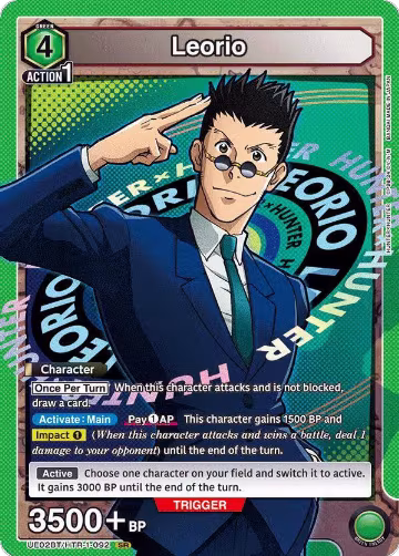 Leorio (092) (UE02BT/HTR-1-092), HUNTER X HUNTER — Union Arena card price