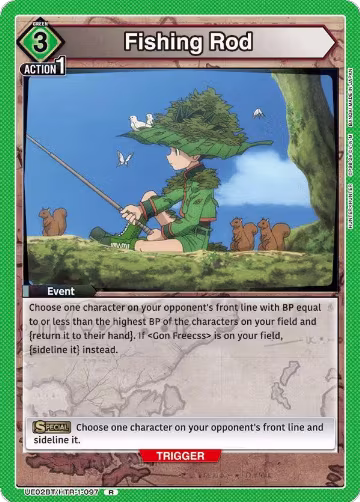 Fishing Rod (UE02BT/HTR-1-097), HUNTER X HUNTER — Union Arena card price
