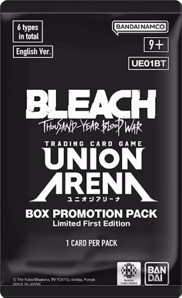 BLEACH: Thousand-Year Blood War - Box Promotion Pack, BLEACH: Thousand-Year Blood War — Union Arena sealed product price