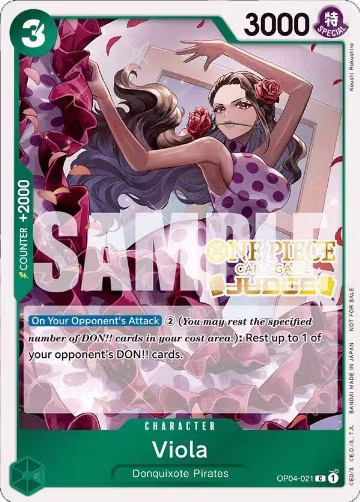 Viola (Judge Pack Vol. 4) (OP04-021), One Piece Promotion Cards — One Piece card price