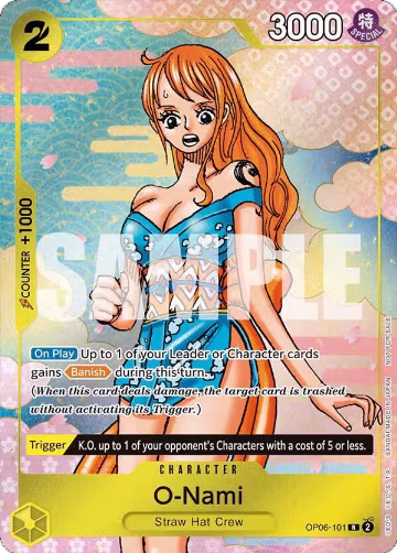 O-Nami (Event Pack Vol. 5) (OP06-101), One Piece Promotion Cards — One Piece card price