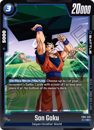 Son Goku - FB04-035 (FB04-035), Ultra Limit — DB Fusion card price