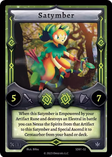 Satymber (SD01-02), Centaurbor Starter Deck [First Edition] — Elestrals card price