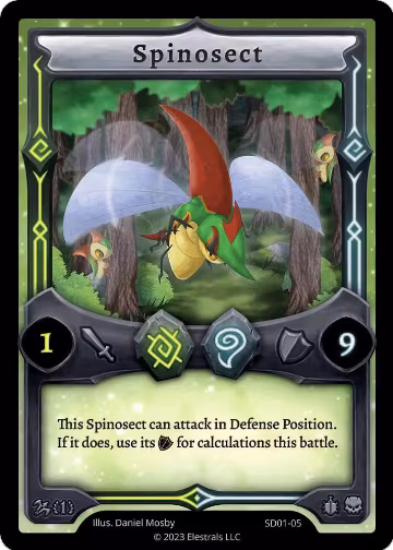 Spinosect (SD01-05), Centaurbor Starter Deck [First Edition] — Elestrals card price