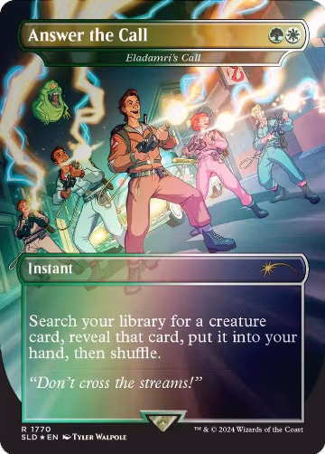 Answer the Call - Eladamri's Call (Rainbow Foil) (1770), Secret Lair Drop Series — Magic card price