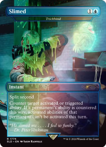 Slimed - Trickbind (Rainbow Foil) (1774), Secret Lair Drop Series — Magic card price
