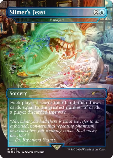 Slimer's Feast - Windfall (Rainbow Foil) (1775), Secret Lair Drop Series — Magic card price