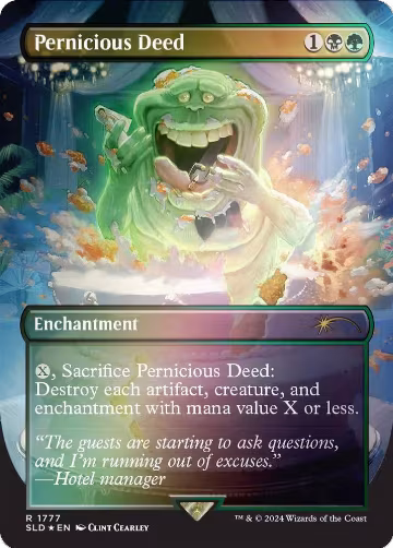 Pernicious Deed (Rainbow Foil) (1777), Secret Lair Drop Series — Magic card price