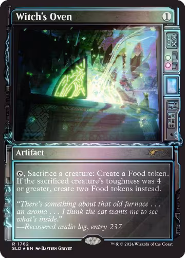Witch's Oven (Rainbow Foil) (1762), Secret Lair Drop Series — Magic card price