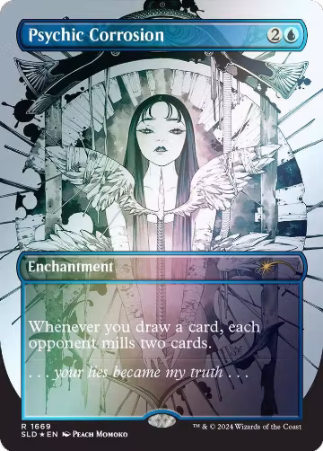 Psychic Corrosion (Rainbow Foil) (1669), Secret Lair Drop Series — Magic card price