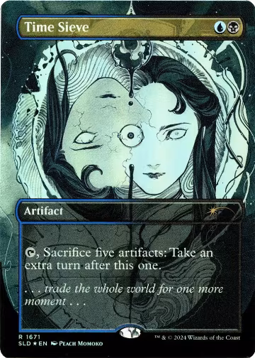Time Sieve (Rainbow Foil) (1671), Secret Lair Drop Series — Magic card price