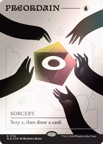 Preordain (1719) (Rainbow Foil) (1719), Secret Lair Drop Series — Magic card price