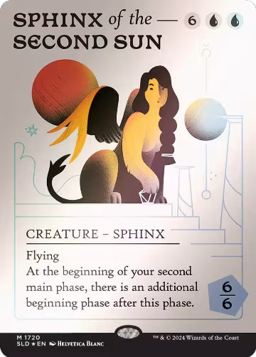 Sphinx of the Second Sun (Rainbow Foil) (1720), Secret Lair Drop Series — Magic card price