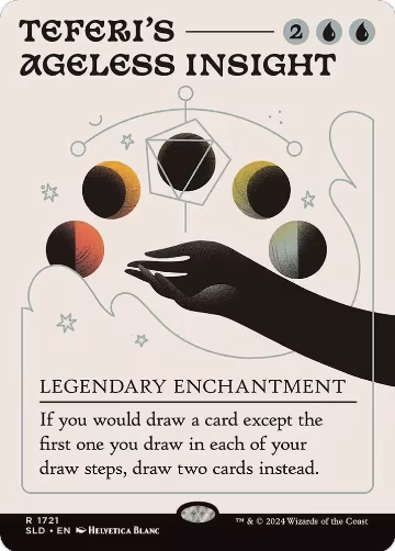 Teferi's Ageless Insight (1721), Secret Lair Drop Series — Magic card price