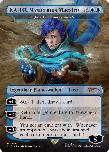 KAITO, Mysterious Maestro - Jace, Unraveler of Secrets (1590), Secret Lair Drop Series — Magic card price