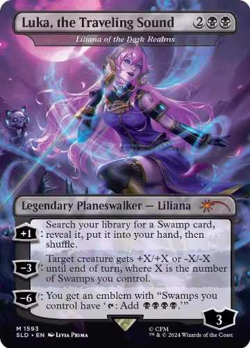 Luka, the Traveling Sound - Liliana of the Dark Realms (1593), Secret Lair Drop Series — Magic card price