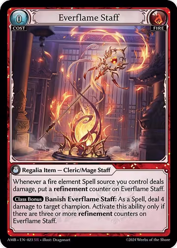 Everflame Staff (023), Mortal Ambition — Grand Archive card price