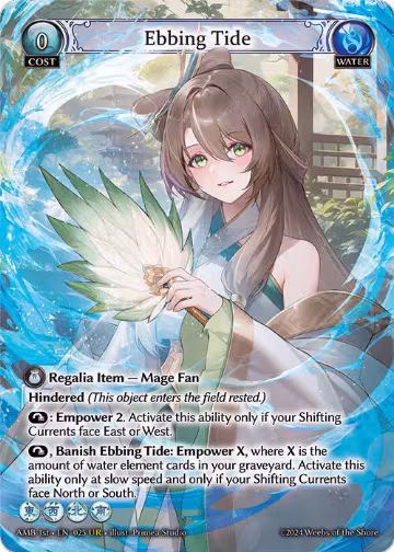 Ebbing Tide (025), Mortal Ambition — Grand Archive card price