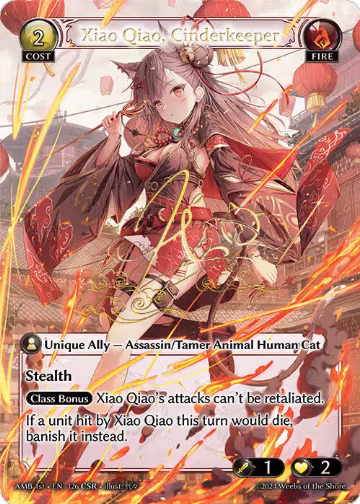 Xiao Qiao, Cinderkeeper (CSR) (126), Mortal Ambition — Grand Archive card price