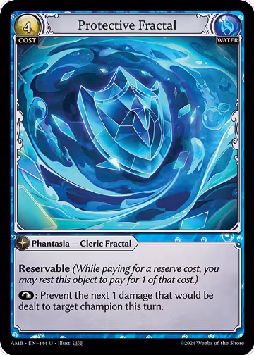 Protective Fractal (144), Mortal Ambition — Grand Archive card price
