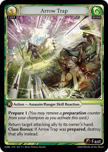 Arrow Trap (167), Mortal Ambition — Grand Archive card price