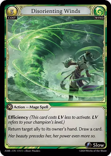 Disorienting Winds (174), Mortal Ambition — Grand Archive card price