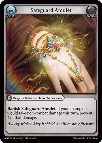 Safeguard Amulet (013) — card price