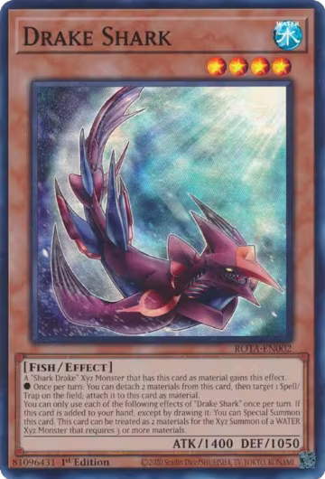Drake Shark (ROTA-EN002), Rage of the Abyss — Yu-Gi-Oh! card price