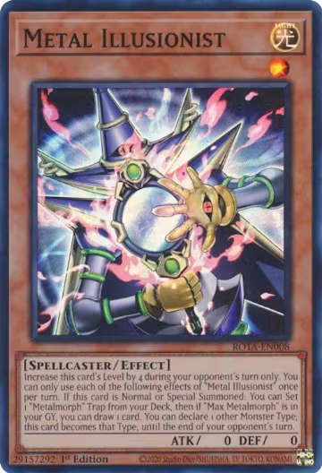 Metal Illusionist (ROTA-EN008), Rage of the Abyss — Yu-Gi-Oh! card price