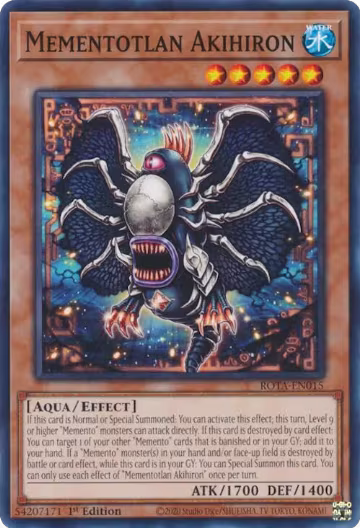 Mementotlan Akihiron (ROTA-EN015), Rage of the Abyss — Yu-Gi-Oh! card price