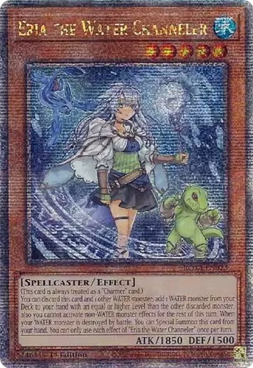 Eria the Water Channeler (Quarter Century Secret Rare) (ROTA-EN023), Rage of the Abyss — Yu-Gi-Oh! card price
