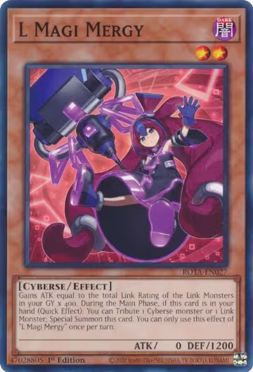 L Magi Mergy (ROTA-EN027), Rage of the Abyss — Yu-Gi-Oh! card price