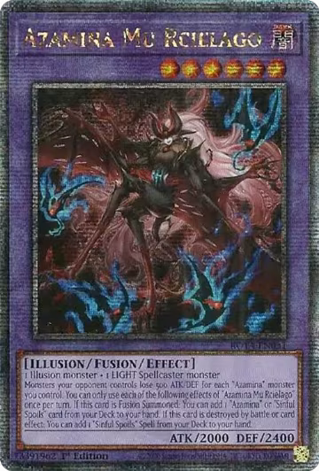 Azamina Mu Rcielago (Quarter Century Secret Rare) (ROTA-EN031) — card price