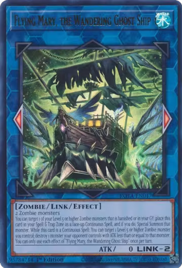 Flying Mary, the Wandering Ghost Ship (ROTA-EN047), Rage of the Abyss — Yu-Gi-Oh! card price