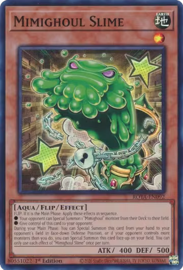Mimighoul Slime (ROTA-EN092), Rage of the Abyss — Yu-Gi-Oh! card price