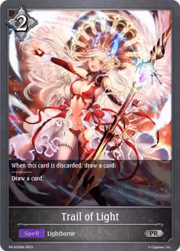 Trail of Light (PR-020EN) (PR-020EN), Shadowverse: Evolve Promo Cards — Shadowverse card price