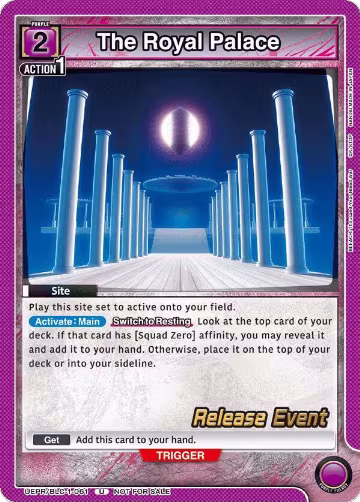 The Royal Palace (UEPR/BLC-1-061) — card price