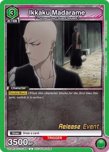 Ikkaku Madarame (UEPR/BLC-1-088), BLEACH: Thousand-Year Blood War Release Event Cards — Union Arena card price