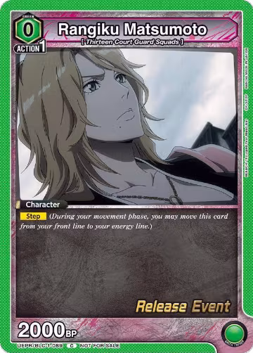 Rangiku Matsumoto (089) (UEPR/BLC-1-089), BLEACH: Thousand-Year Blood War Release Event Cards — Union Arena card price