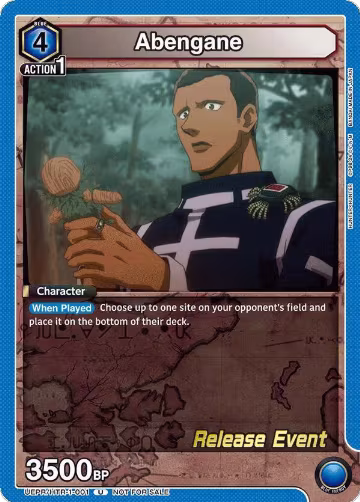 Abengane (UEPR/HTR-1-001), HUNTER X HUNTER Release Event Cards — Union Arena card price