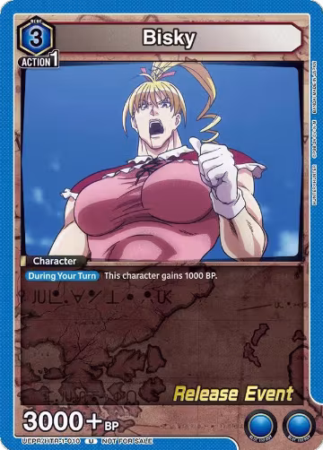 Bisky (010) (UEPR/HTR-1-010), HUNTER X HUNTER Release Event Cards — Union Arena card price
