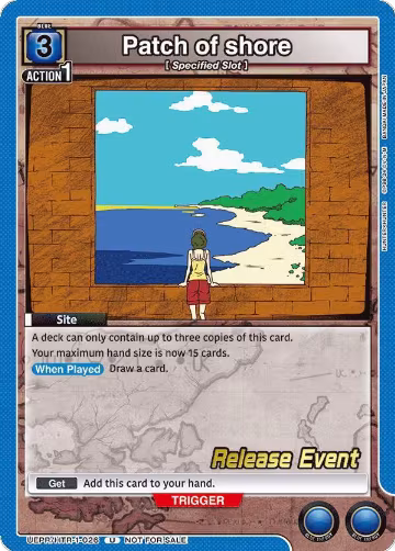 Patch of shore (UEPR/HTR-1-026) — card price