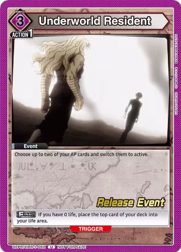 Underworld Resident (UEPR/HTR-1-062) — card price