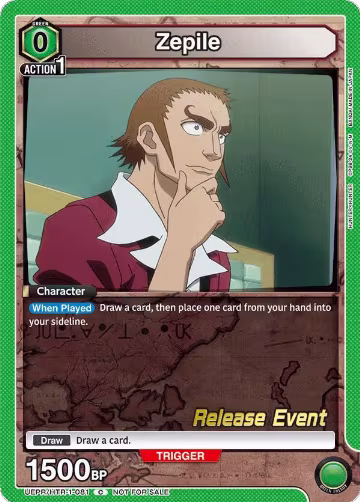 Zepile (UEPR/HTR-1-081), HUNTER X HUNTER Release Event Cards — Union Arena card price