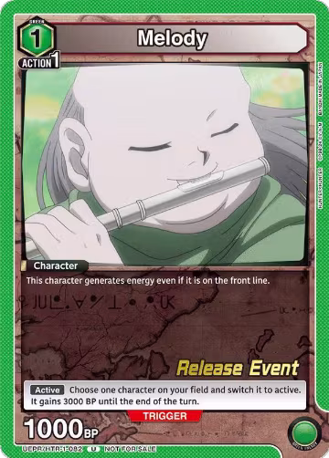 Melody (UEPR/HTR-1-082), HUNTER X HUNTER Release Event Cards — Union Arena card price