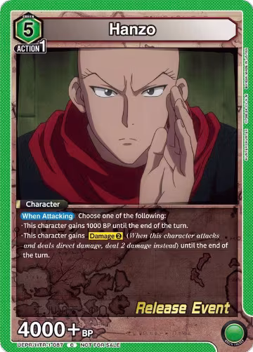 Hanzo (UEPR/HTR-1-087), HUNTER X HUNTER Release Event Cards — Union Arena card price